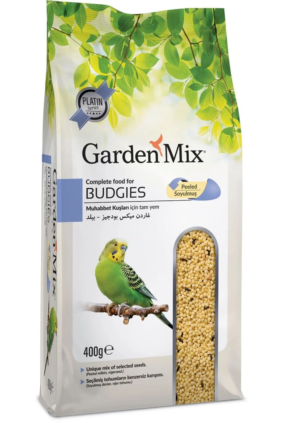 Gardenmix PLATİN MUHABBET YEMİ SOYULMUŞ 400g