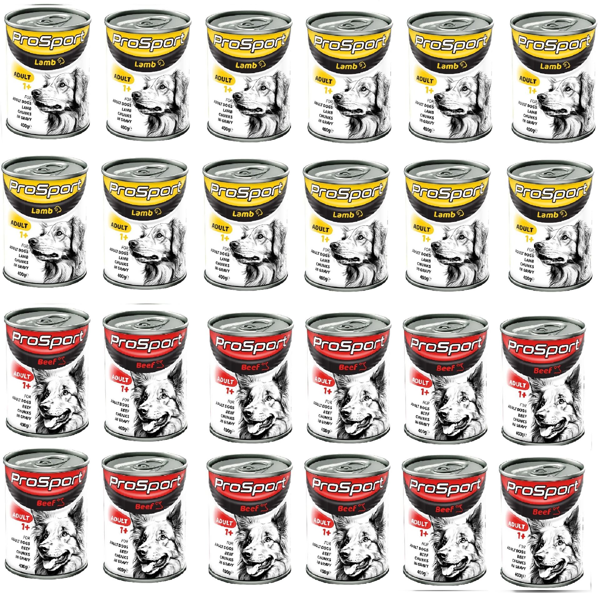 Prosport Yetişkin Köpek Konservesi 24X400 GR