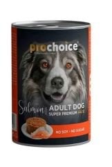 Prochoice Somonlu Ve Pirinçli Ezme Yetişkin Köpek Konservesi 400 Gr