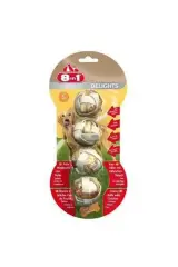 Genel Markalar Delights Bones Köpekler İçin Çiğneme Topu Small 4 Adet