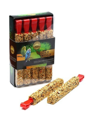 Gold Wings  Premium Muhabbet Kuşu Krakeri Ballı 10'lu