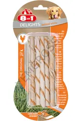 Genel Markalar Delights Bones Köpekler İçin Twested Sticks 10 Lu