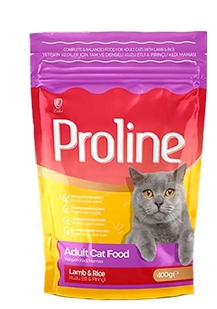 Pro Line Proline Kedi Mama Kuzu Etli&Pirinçli 400 Gr.
