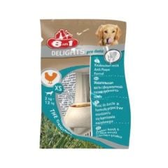 8in1 Delights Dental Bones Köpek Ağız Bakım Burgu Kemiği XS (12 g)