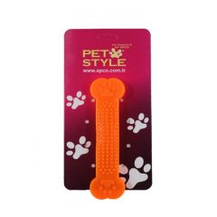 Pet Style Turuncu Köpek Kemik Oyuncağı