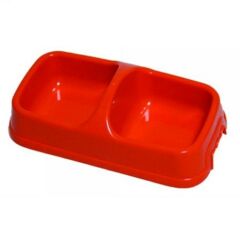 Pet Style Büyük Plastik 29x16 Cm İkili Mama Kabı