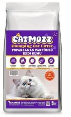 CatMozz Premium Topaklanan Özel Parfümlü Bentonit Kedi Kumu 5 Lt