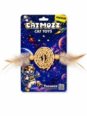 Catmozz Premium Doğal Hasır Tüylü Oyuncak
