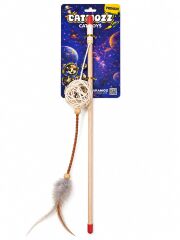 Catmozz Premium Bambu Toplu Örgülü Olta 40 Cm