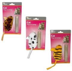 Eastland Kedi Otlu Peluş Fare Oyuncak 10 Cm
