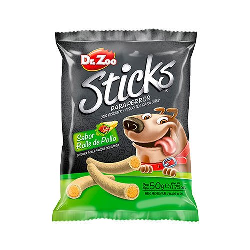 Dr. Zoo Sticks Tavuk Etli Çubuk Köpek Ödül Maması (50 g)