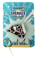 Eurocat Leopar Desenli Fare Kedi Oyuncağı