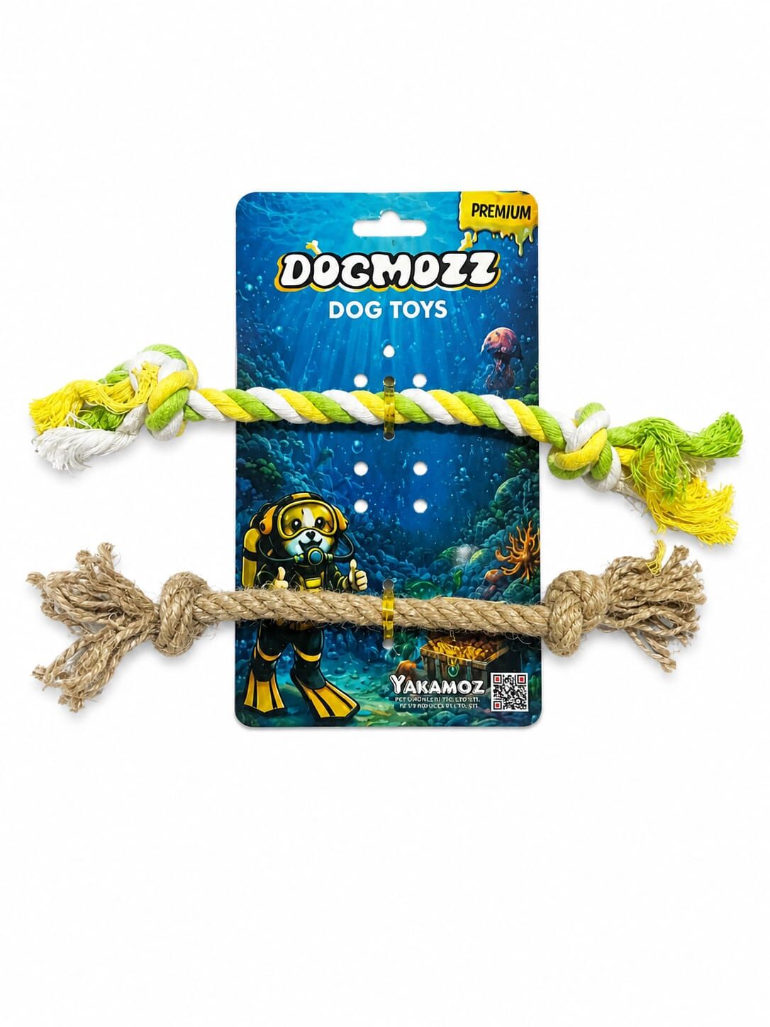 Dogmozz Premium 2'li Diş Kaşıma İpi 17 Cm