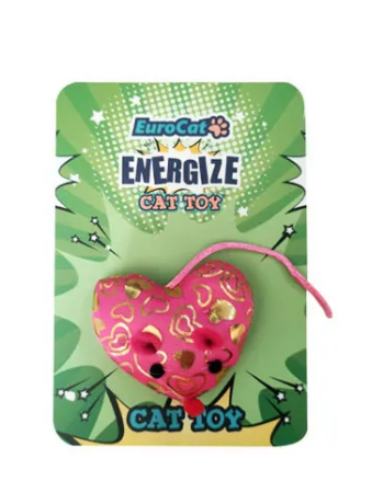 Eurocat Kedi Oyuncağı Yaldızlı Kalp