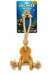 Dogmozz Premium Doğal Düğüm Kauçuklu Diş Kaşıma İpi 30 Cm