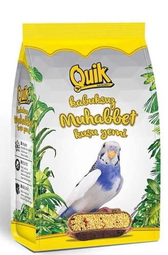 Quik Kabuksuz Muhabet Kuşu Yemi 400 Gr