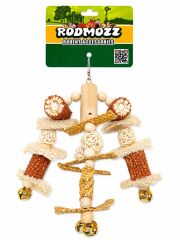 Rodmozz Premium 4'lü Mısır Koçanlı Çubuklu Kemirgen Oyuncağı