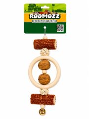 Rodmozz Premium Halkalı Cevizli Kemirgen Oyuncağı