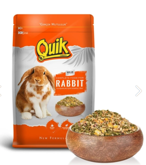 Quik Tavşan Yemi 750 Gr