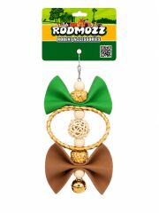 Rodmozz Premium Hasır Örgülü Halkalı Kemirgen Oyuncağı