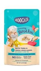 Moochie Parça Ton Balıklı ve Midyeli Tahılsız Kedi Çorbası 40 Gr