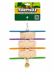 Rodmozz Premium Kabak Lifli Çubuklu Kemirgen Oyuncağı