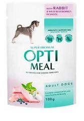 OptiMeal Tavşan yaban Mersin Pouch Souce Küçük Irk 100gr