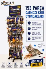 153 Parça Kedi Oyuncak Standı