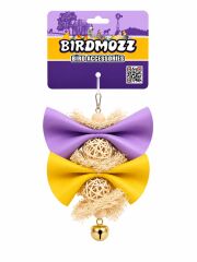 Birdmozz Premium Kabak Lifli Fiyonklu Kuş Oyuncağı