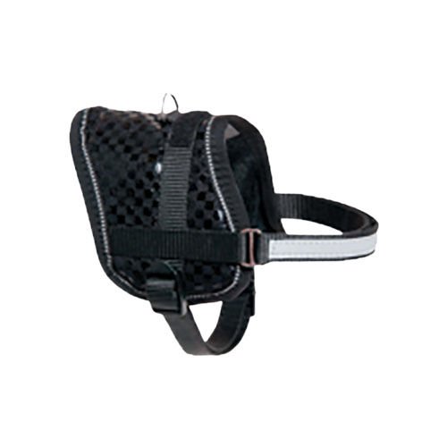 Flamingo Art Sportif Köpek Göğüs Tasması Siyah (26 - 35 cm)