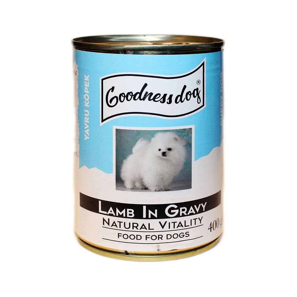 Goodnessdog Kuzu Etli Konserve Yavru Köpek Maması (400 g)